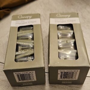 Canopy Non-Slip Hanger Clips - Gray